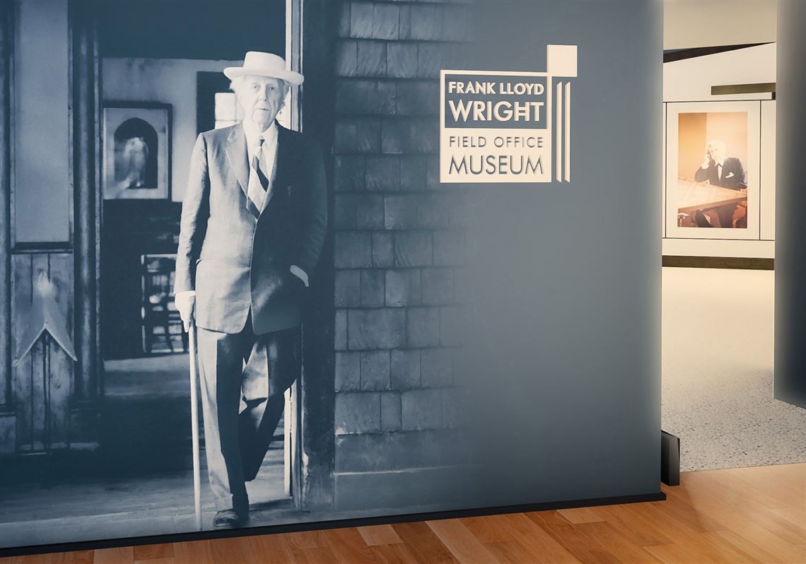 Frank Lloyd Wright's field office is the star of a new museum in Erie