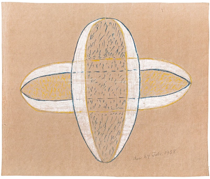 Les Cinq, Sans titre, 1908, 53 × 63,5 cm,HaK1252.