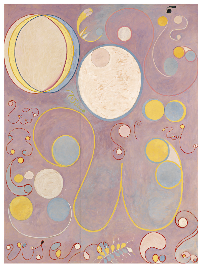 Les Dix plus grands, n° 8 (Âge adulte), 1907,tempera sur papier contrecollé sur toile, 322 × 239 cm, HaK109.