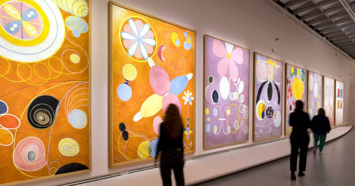 Hilma af Klint’s Visionary Paintings Take Over Paris’s Grand Palais