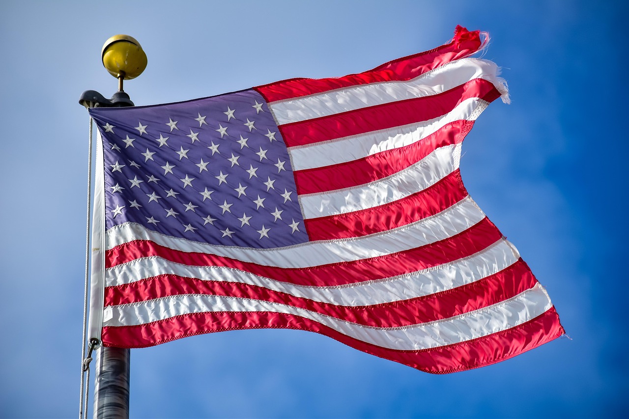 Flag of the United States (photo credit: Hinotoriko via pixabay) Flag of the United States (photo credit: Hinotoriko via pixabay)
