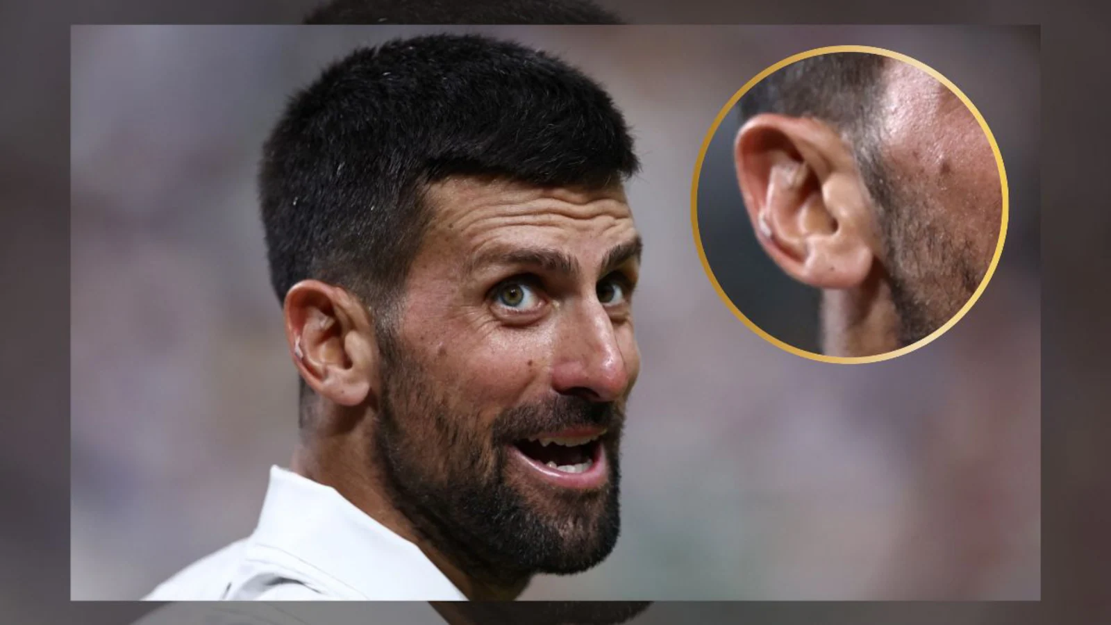 Novak Djokovic's Ear-Seeding Pics Go Viral, Experts Explain Ancient Chinese Practice
