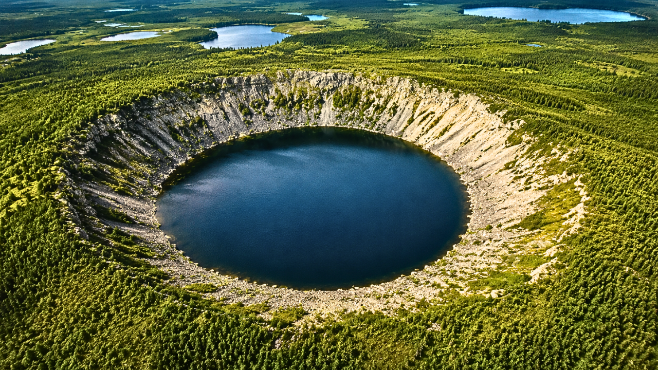 PC: AI Generated How a Google Maps search led to the discovery of a 390-million-year-old meteor crater