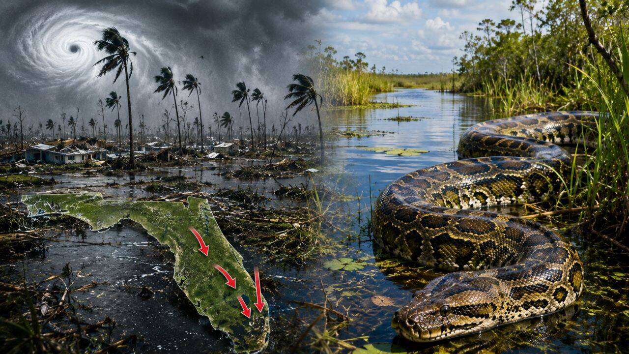 How Hurricane Andrew helped reshape Florida's python invasion