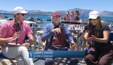 Larry David was in prime form for NBC Sports interview