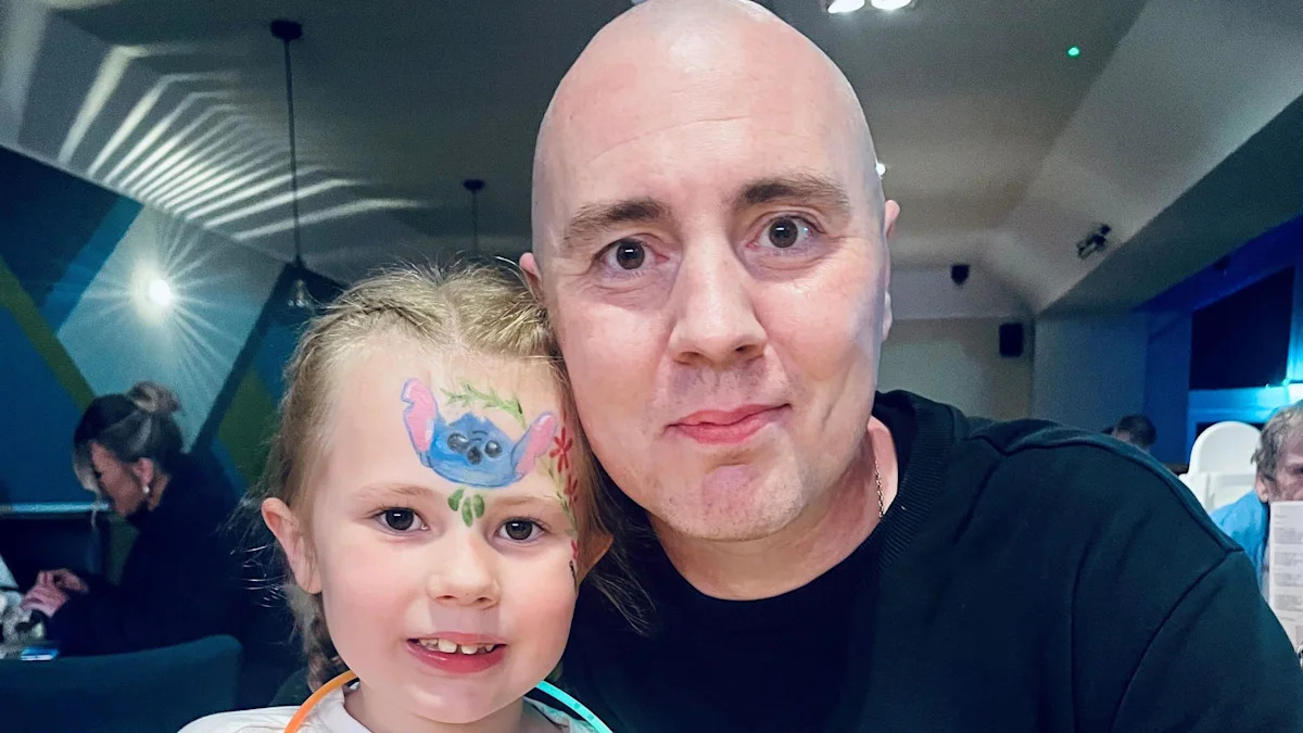 Schoolgirl's response to being told about dad's terminal cancer