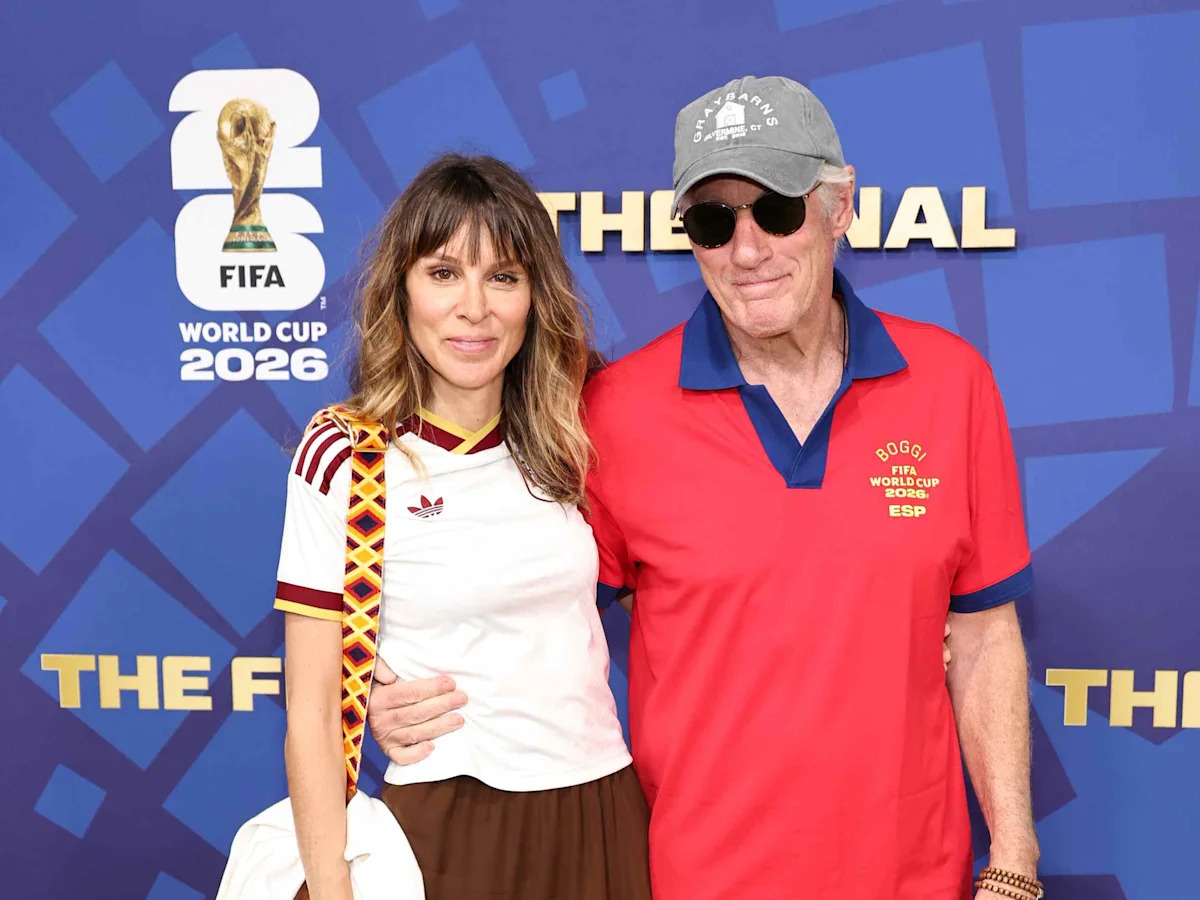 Richard Gere, 76, and His Wife Alejandra Silva, 43, Make a Rare Public Appearance at the World Cup Final