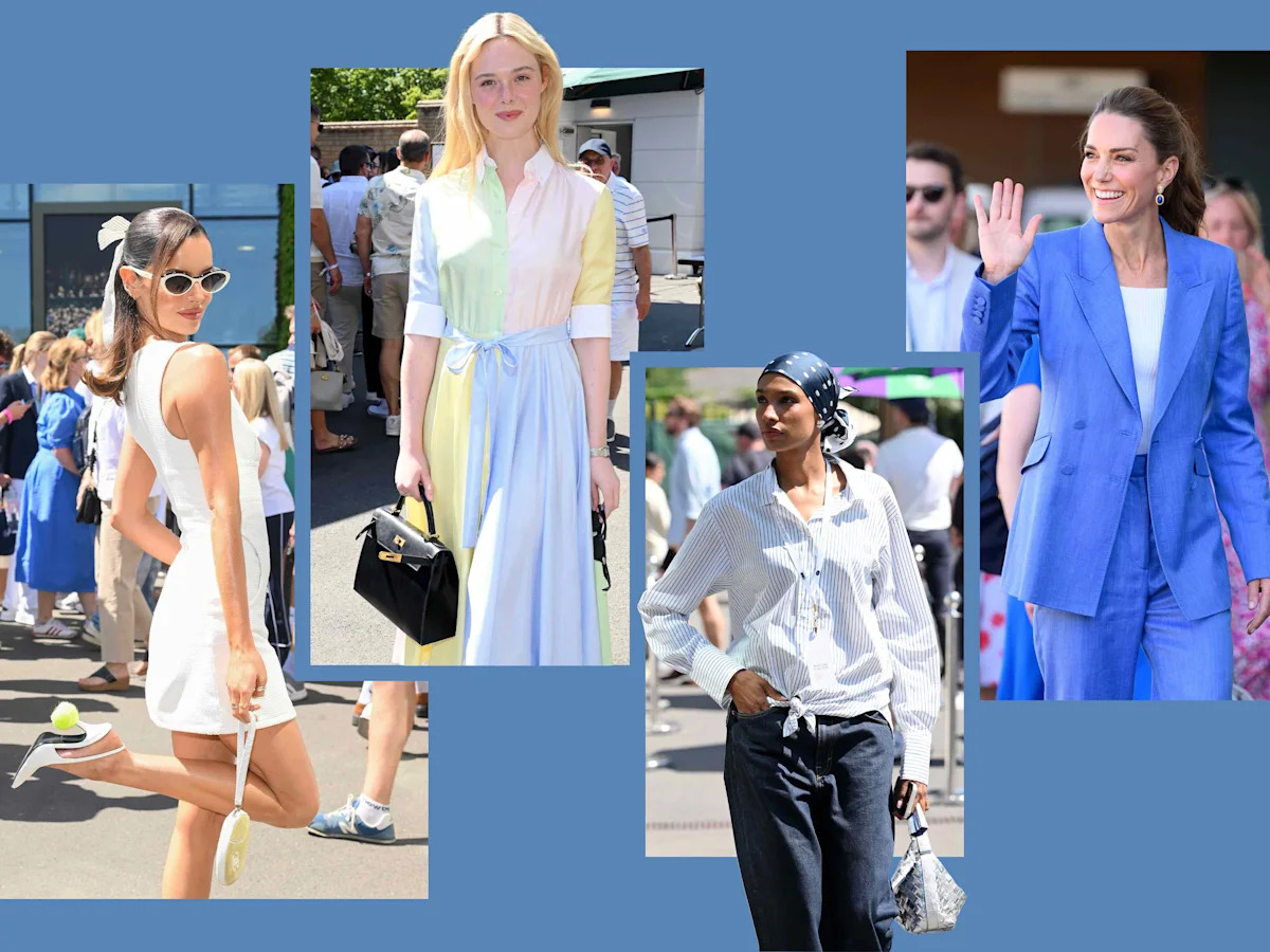 All the Best Dressed Celebrities at Wimbledon 2026 Are Serving Courtside Chic