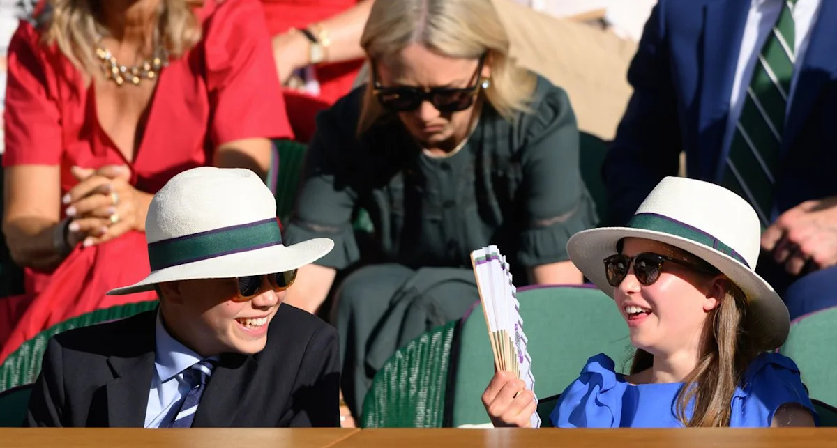 Prince George and Princess Charlotte Reveal What They Get Up to on the Weekend During Sweet Wimbledon Chat