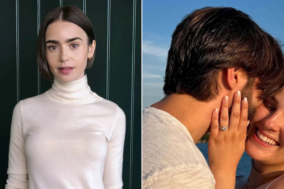 Lily Collins ‘Crying’ as Brother Nic Announces His Engagement to ‘Forever Love’