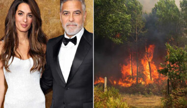 George and Amal Clooney Forced to Evacuate Home in France as Wildfires Burn: ‘We Love Brignoles and Our Friends Who Live There’