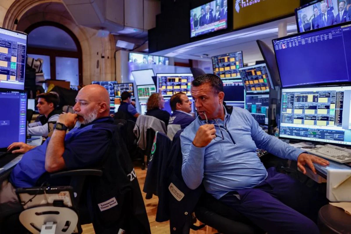 Nasdaq sinks as AI worries hit chipmakers
