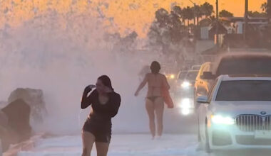 King Tides Wallop Southern California Beaches and Flood Streets (Video)