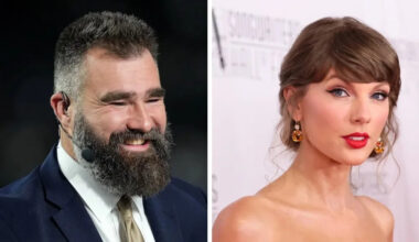 Jason Kelce Says He’s ‘Never Been More Nervous’ Than Hosting Sister-in-Law Taylor Swift on His Podcast
