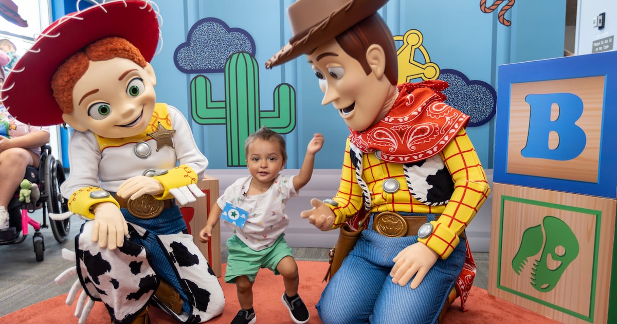 Toy Story 5 Magic at Orlando Health Arnold Palmer Hospital