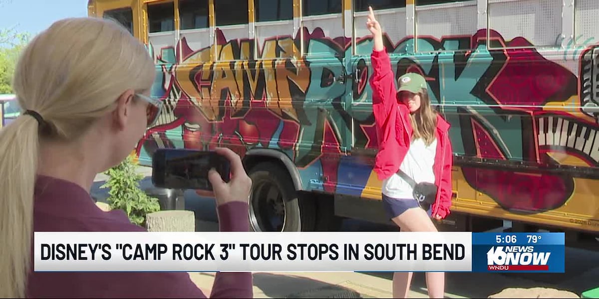‘Camp Rock 3’ Bus Tour stops in South Bend as Disney franchise makes highly anticipated return - WNDU