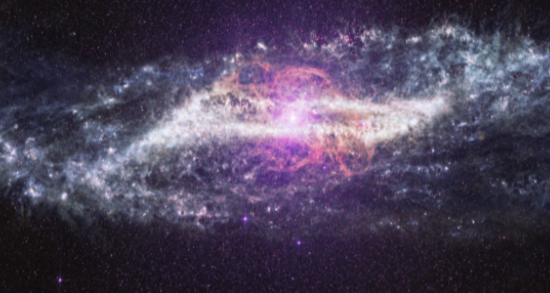 James Webb Space Telescope celebrates its 4th birthday with stunning image of a galaxy crash site