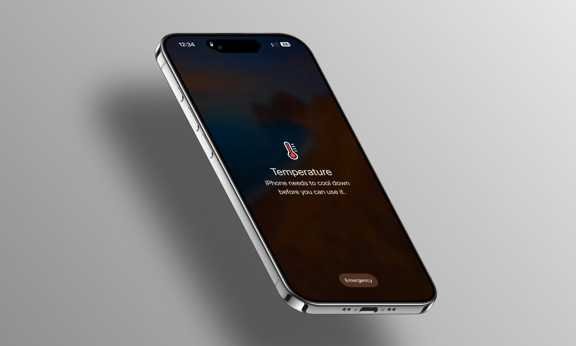 iPhone Air overheat warning