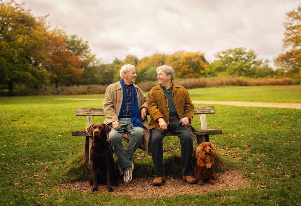 Ian McKellen, Roger Allam, Frank and Percy ian mckellen, roger allam, frank and percy
