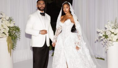 ‘P-Valley' co-stars Tyler Lepley and Miracle Watts officially tie the knot after years together
