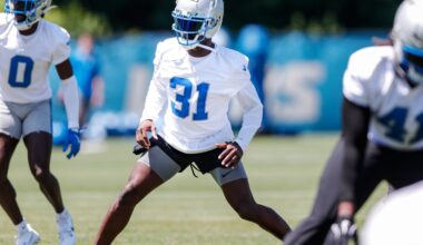 Lions S Kerby Joseph offers some reassurance on his health