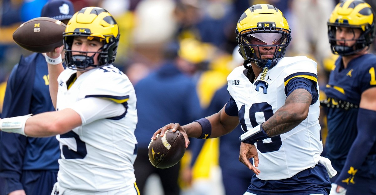 Michigan Football making a HUGE impression on 2 elite 2028 QB recruits