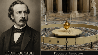 In 1851, a French physicist suspended a metal ball from a 67-metre wire, and it became one of the first direct proofs that the Earth rotates