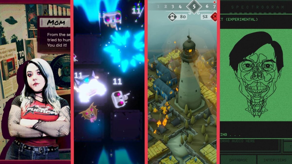 Four slices of delicious indie gaming.