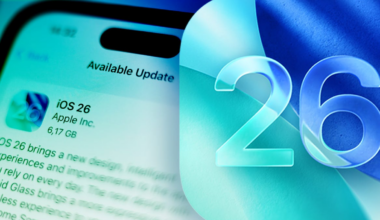 A graphic with the number 26, styled with the version's main colors.