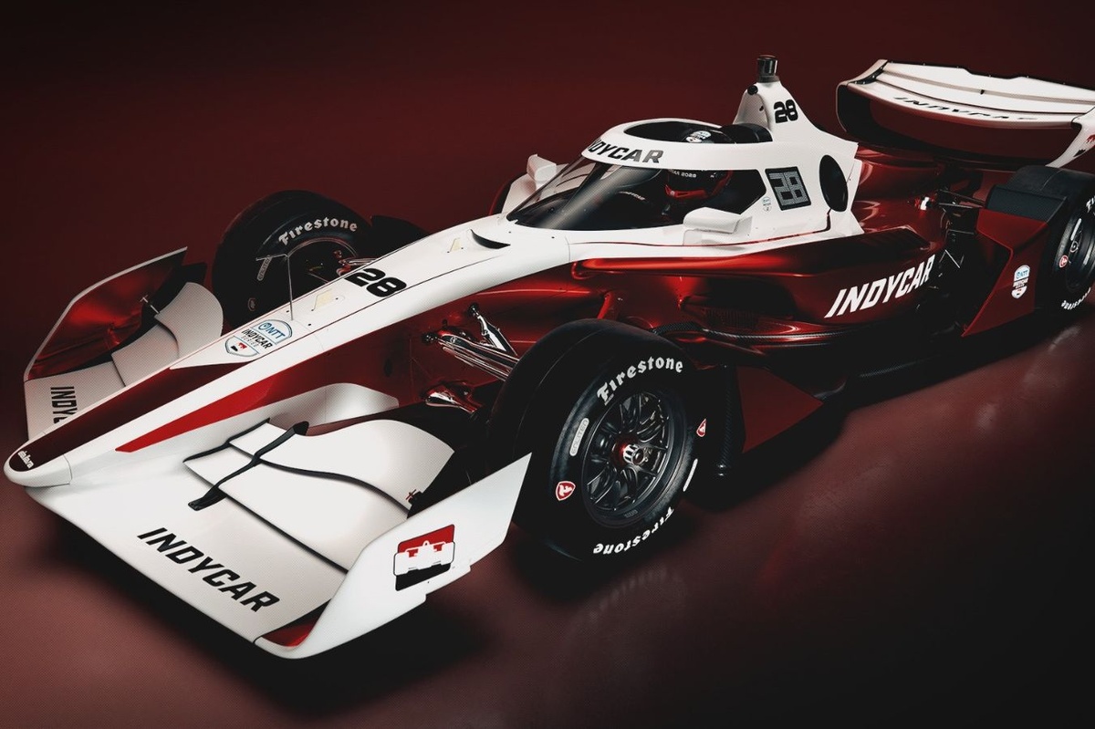 IndyCar unveils faster, lighter 2028 race car built to shatter records