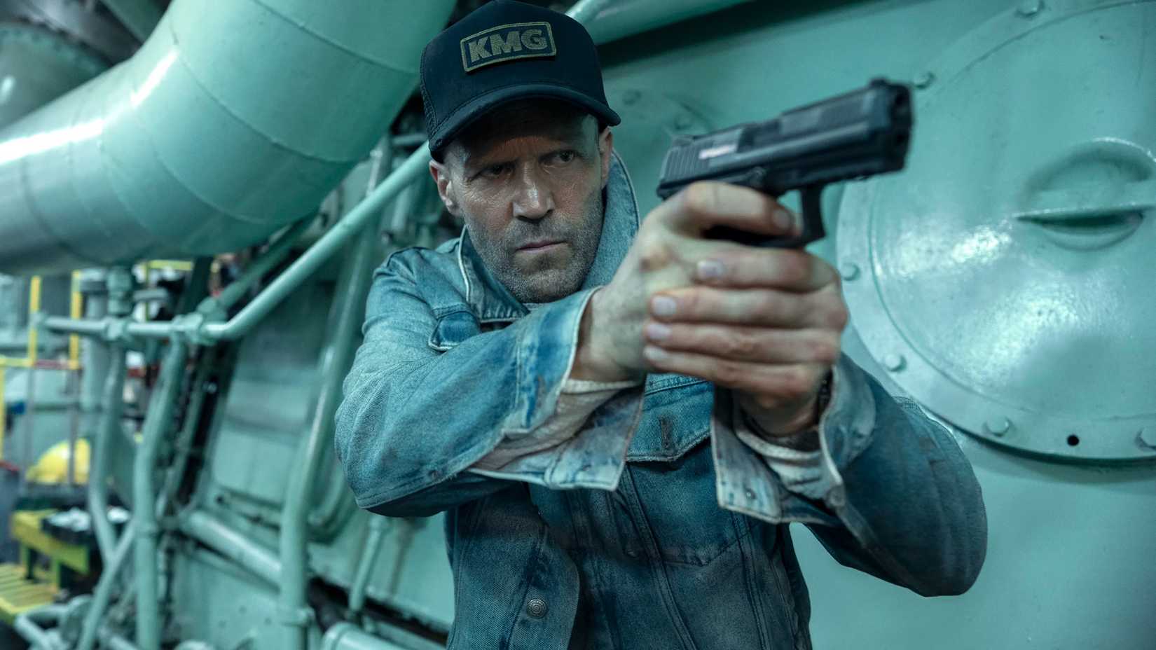 Cole aims a handgun in Mutiny