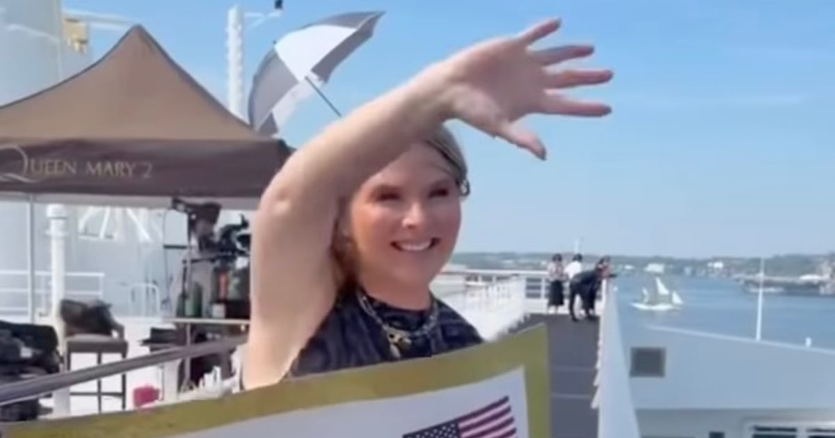 Jenna Bush Hager Called Out to Al Roker From Her Ship. His Crew’s Response Was Perfect