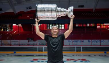 Kotkaniemi brings Stanley Cup to hometown rink