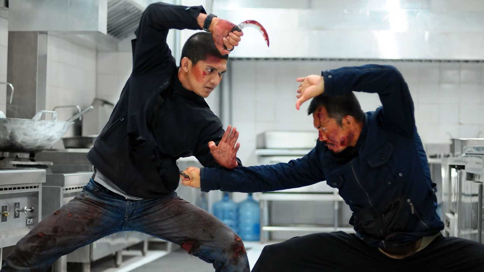 Kitchen fight in The Raid 2