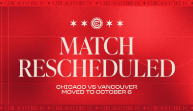 Chicago Fire FC and Vancouver Whitecaps FC Match at Soldier Field Rescheduled Due to Air Quality Conditions
