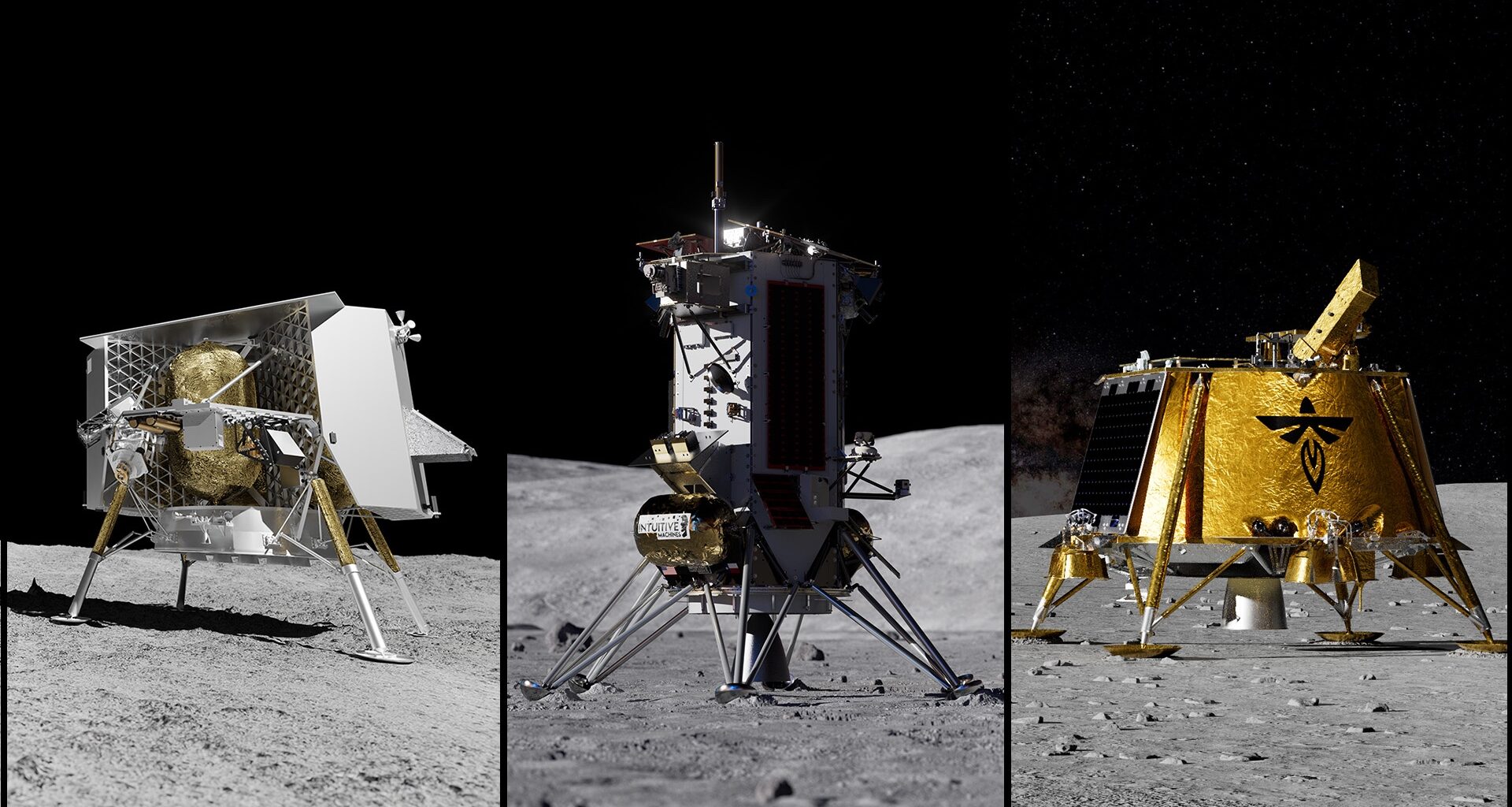 NASA awards nearly $600 million in lunar lander missions