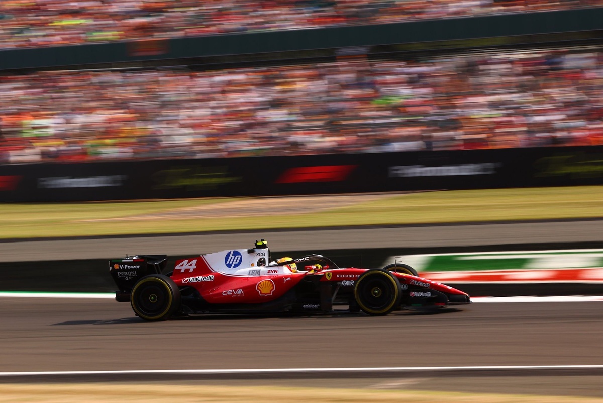 F1 British GP: Lewis Hamilton claims sprint pole ahead of Kimi Antonelli