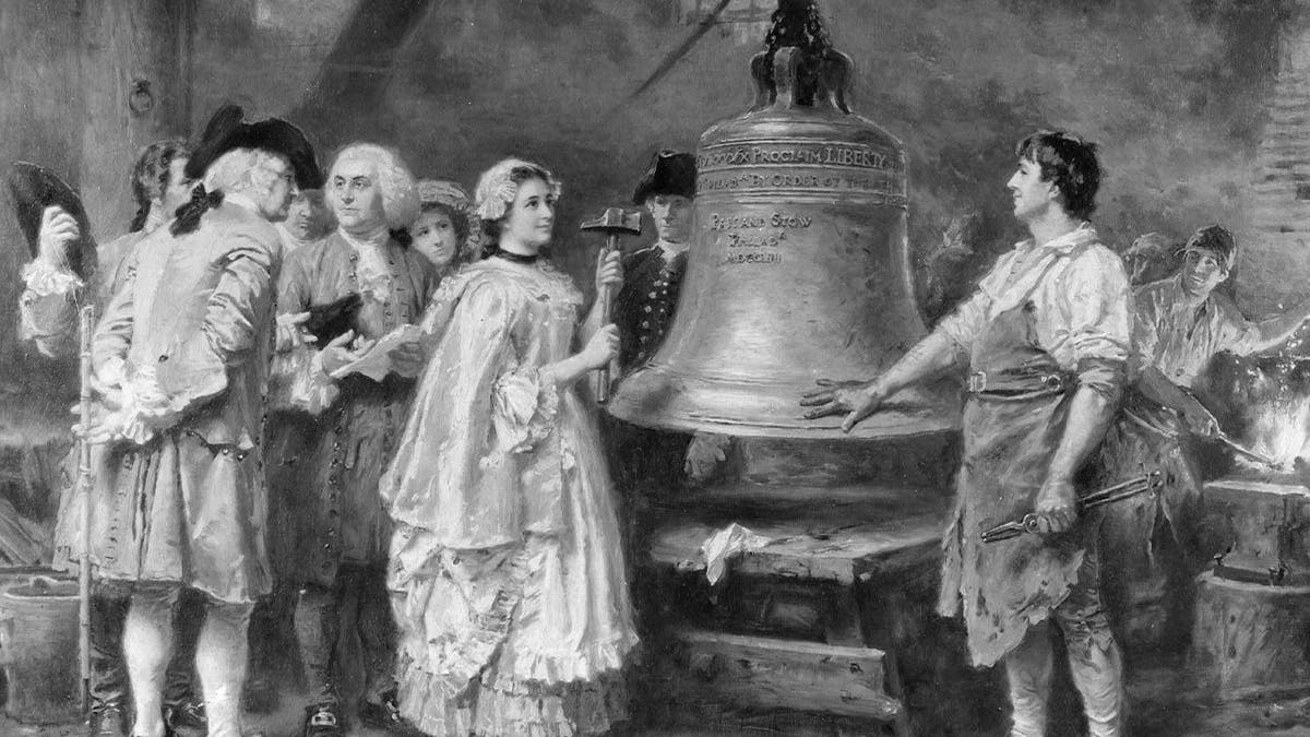 Ben Franklin and Liberty Bell