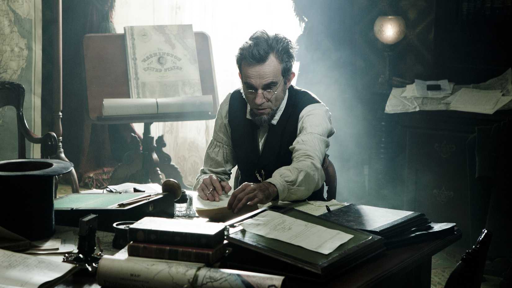 Daniel Day Lewis as Abraham Lincoln in Lincoln (2012)