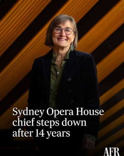 Sydney Opera House chief quits