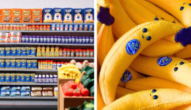 Artist Fills a Museum With 20,000 Handmade Felt Grocery Items