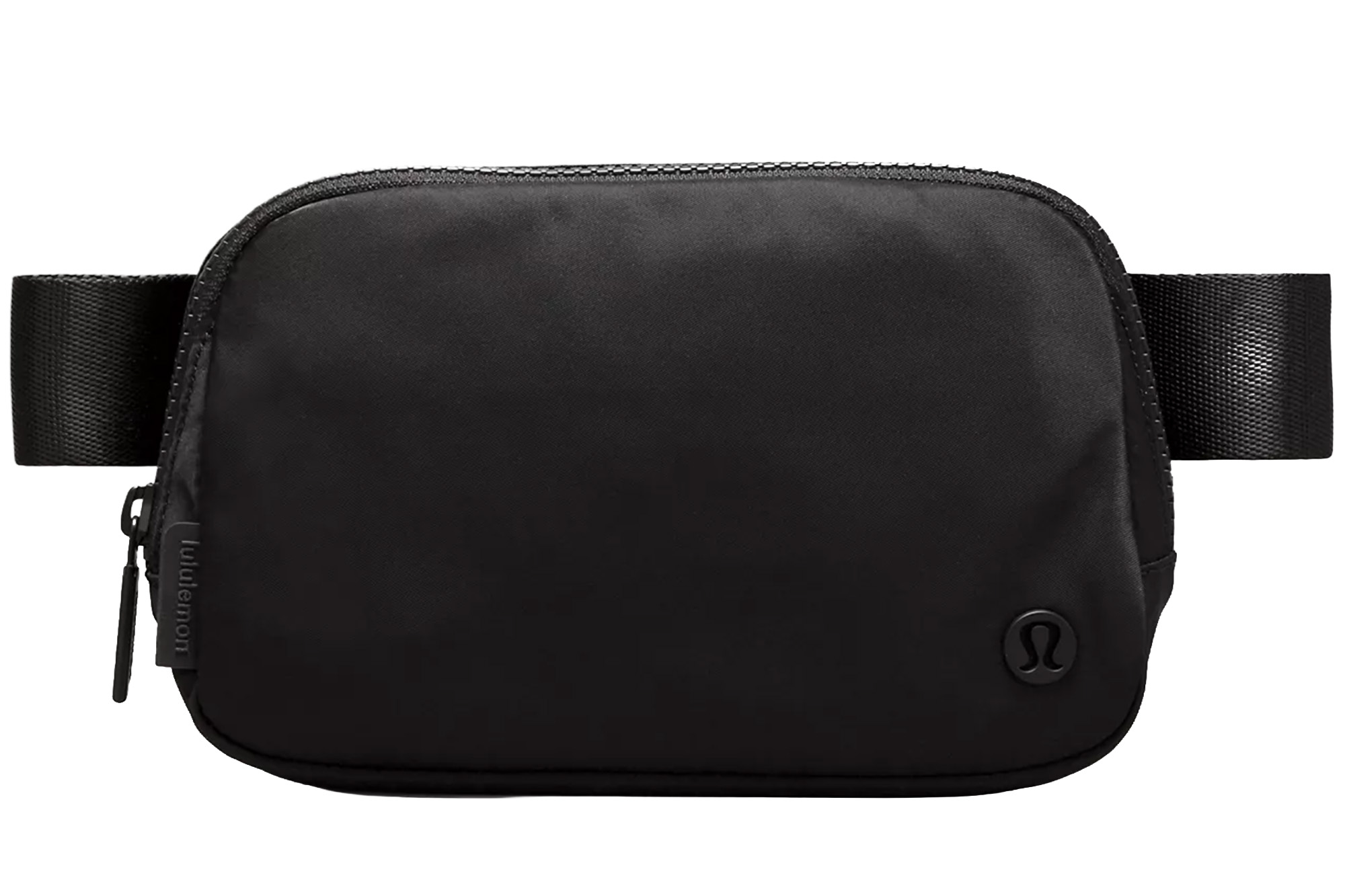 Black Lululemon fanny pack.