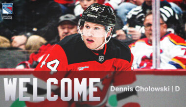 Rangers Agree to Terms with Dennis Cholowski