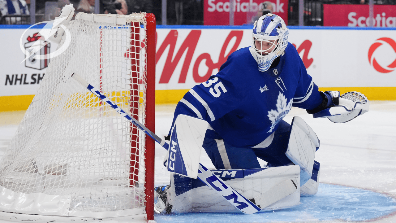 Meet Dennis Hildeby: New Bolts goalie readies for full-time NHL chance