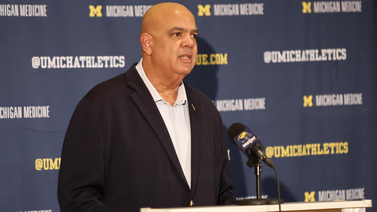 Michigan AD Warde Manuel's job in jeopardy amid internal investigation