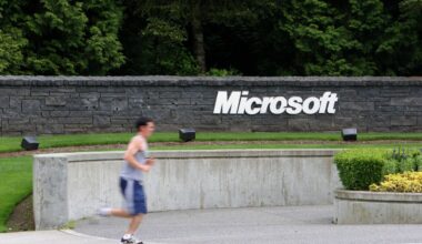 Microsoft Redmond campus...