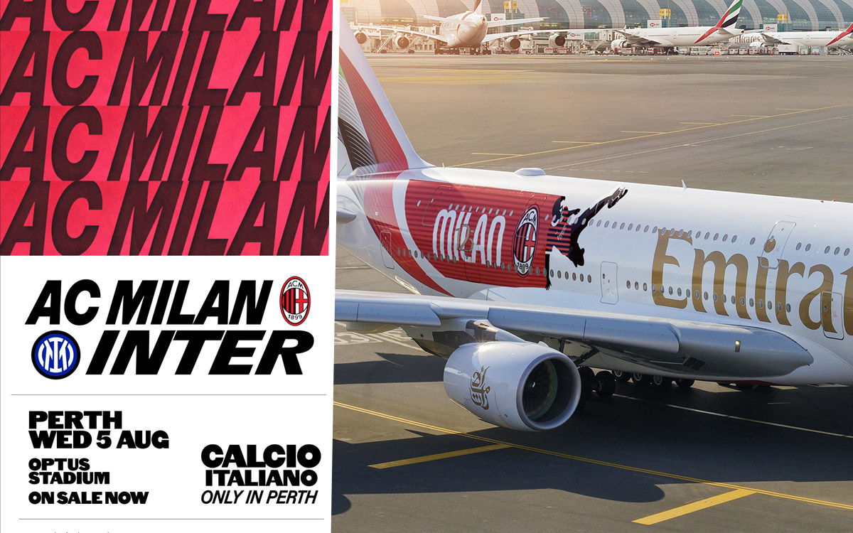 Milan-Inter travel to Australia