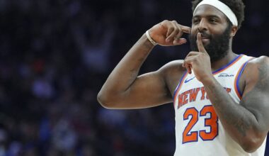 Mitchell Robinson posts heartfelt Knicks farewell