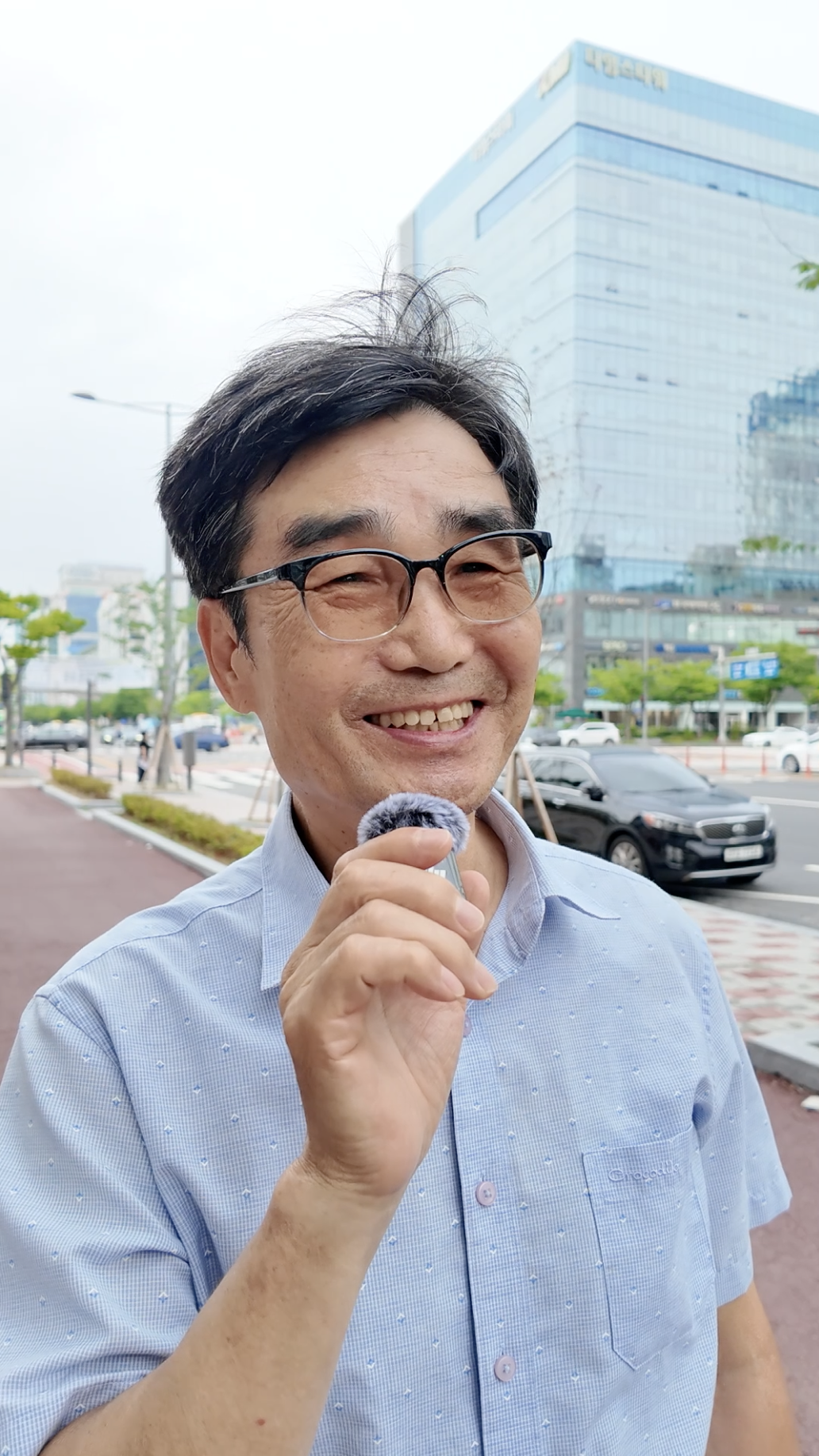 Chung Young-mo believes the project could revitalize Gwangju but says its success will depend on whether the promises are ultimately fulfilled. (Tammy Park/The Korea Herald)