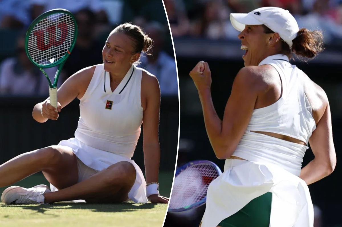 Madison Keys upsets Amanda Anisimova at Wimbledon
